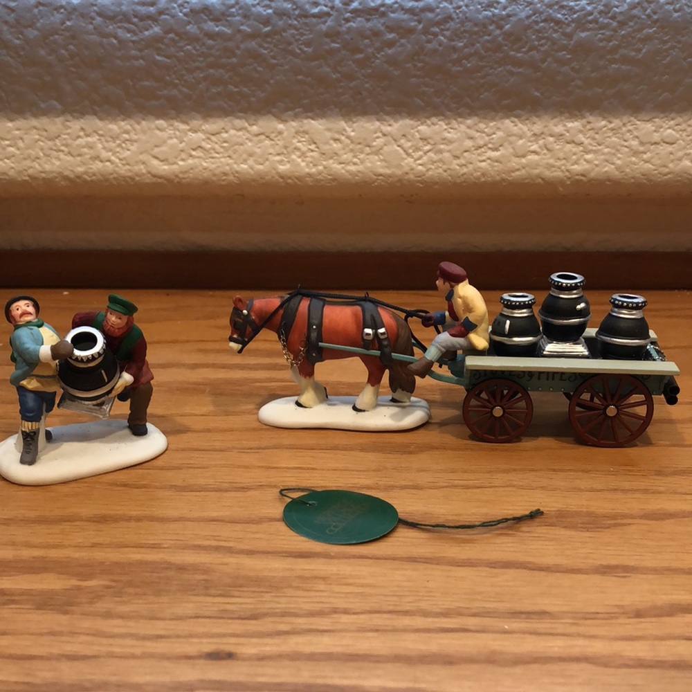NIB Dept 56. “A New Potbellied Stove For Christmas”